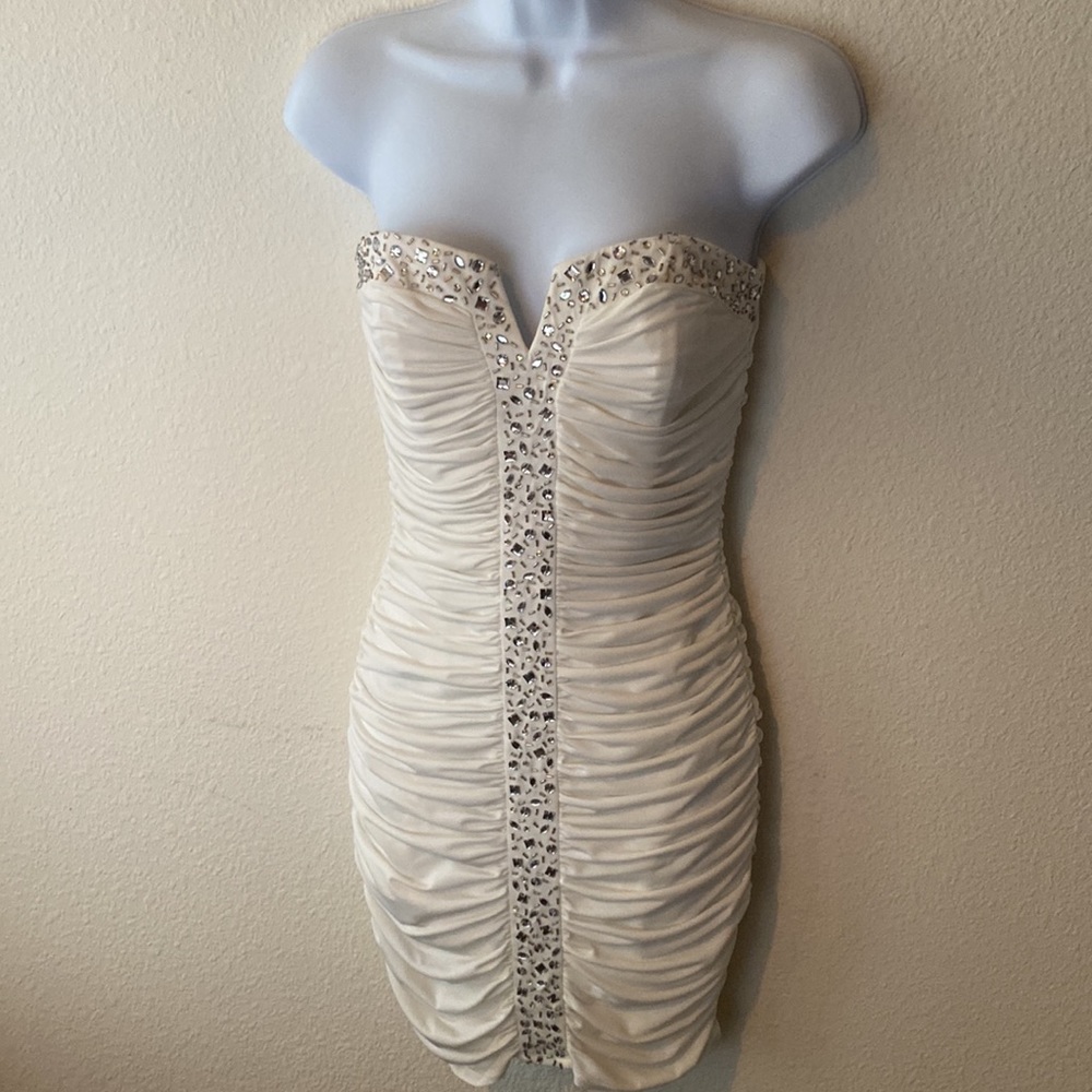 Laundry by Shelli Segal ruched mini 4